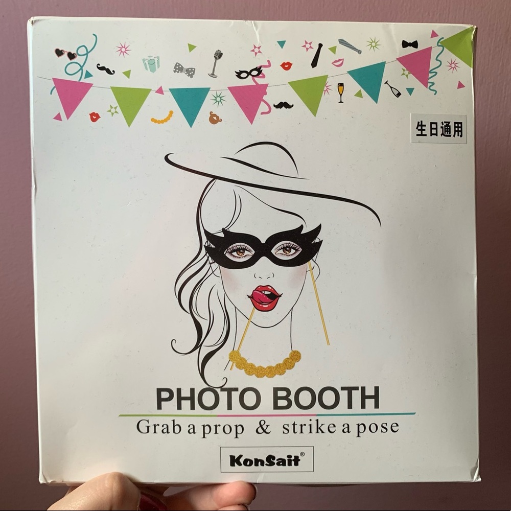 🆕Photo Booth Prop Set - Picture 1 of 2